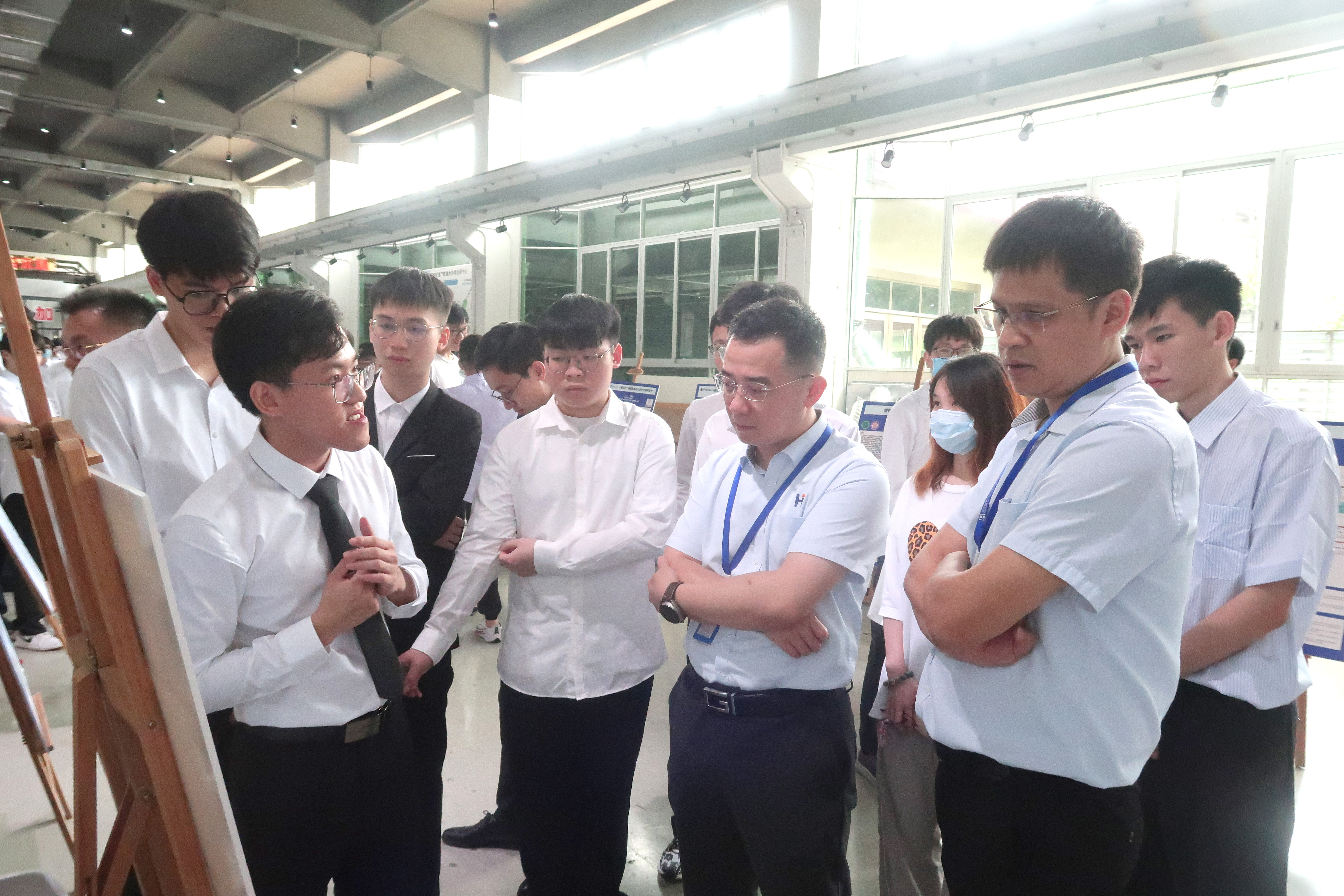 2022年6月今年会jnh科技受邀参加东莞理工粤台学院智能制造工程系成果展      2022年6月17日